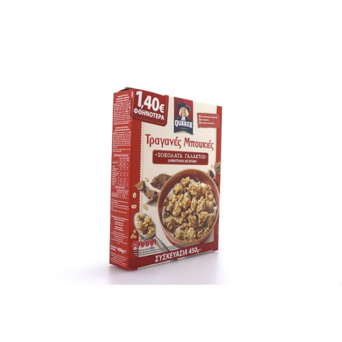 Quaker Crispy Bites Milk Chocolate 450g