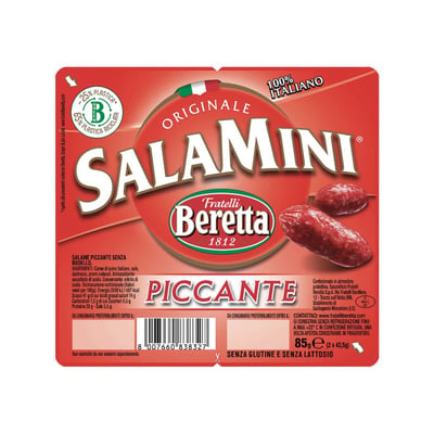 Beretta Salamini Piccanti Gluten-free 85g