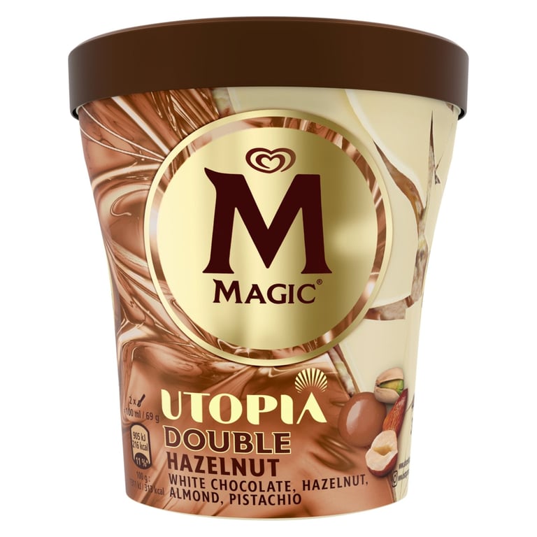 Magnum Double Hazelnut Ice Cream Bar 85ml