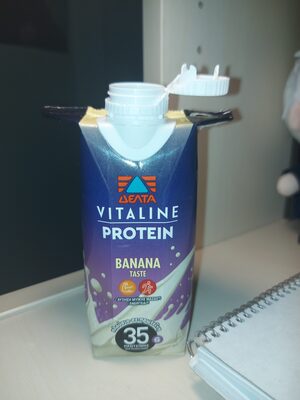 Δελτα 330ML Vitaline Protein Drink Μπανανα