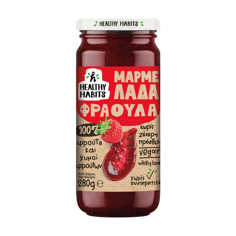Healthy Habits Strawberry Jam
