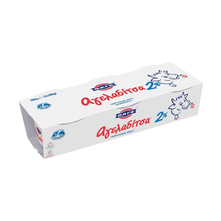Φάγε Fage Ageladitsa 2% Yogurt 200g x3