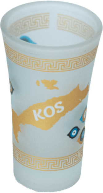 Kos Evil Eye Shot Glass Matte