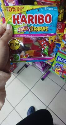 Haribo Sour Sparks 140GR
