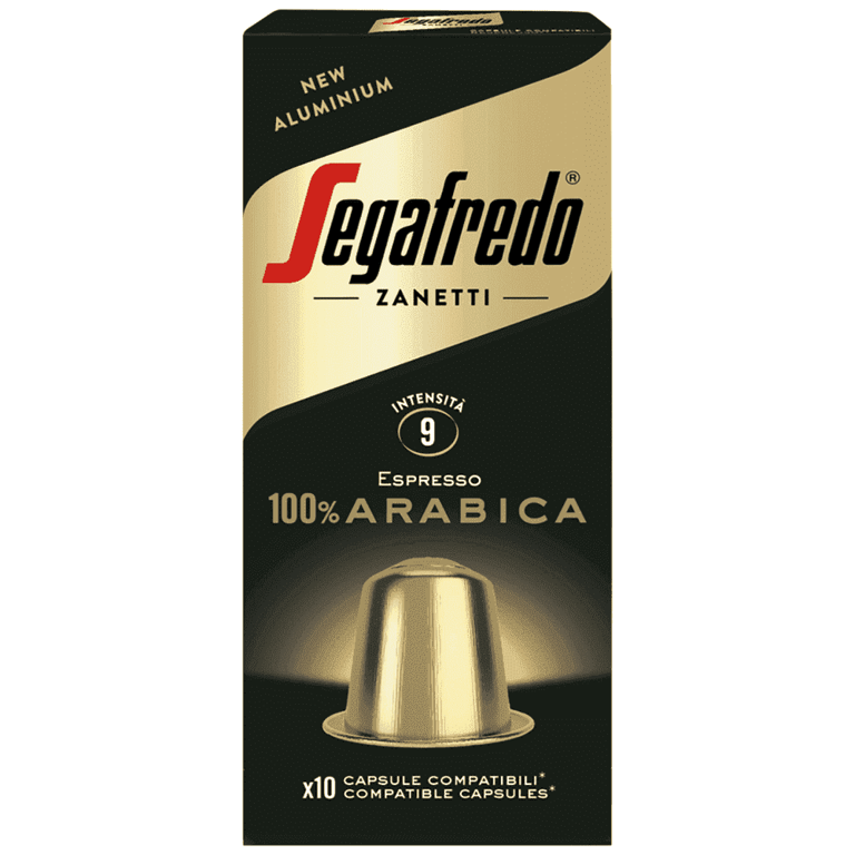Segafredo Espresso 100% Arabica Capsules 5.1g x10