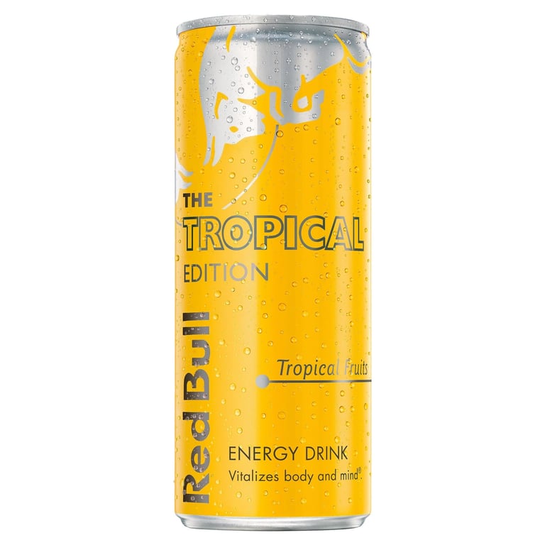RED Bull Tropical Fruits Energy Drink