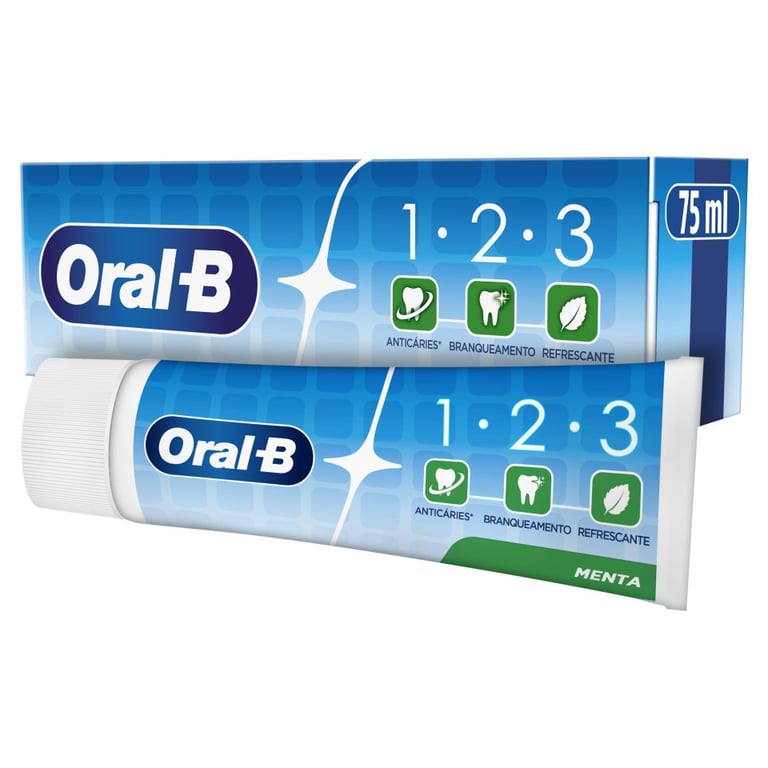 Oral-B 1-2-3 Toothpaste 75ml