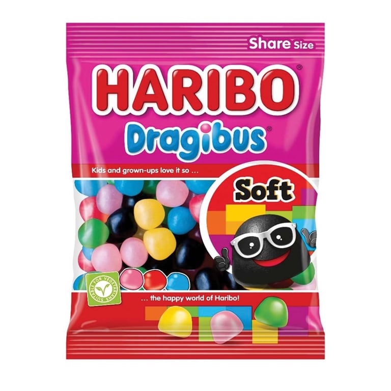 Haribo Dragibus Gummy Candies 180g