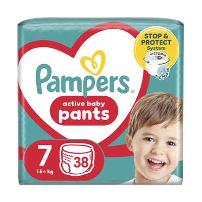Pampers Pants No7 17kg+ 38pcs