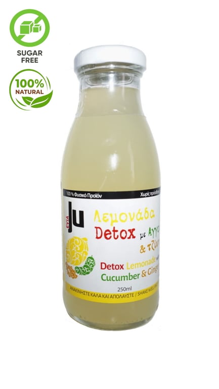 Αγροκτημα Detox Lemonade with Cucumber & Ginger 250ML