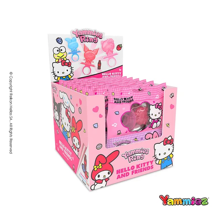Hello Kitty & Friends Ring Pops 24g