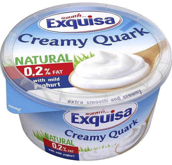 Exquisa Creamy Quark Natural 0.2% 500g