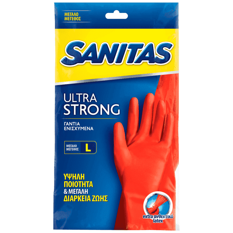 Sanitas Gloves Large Reinforced