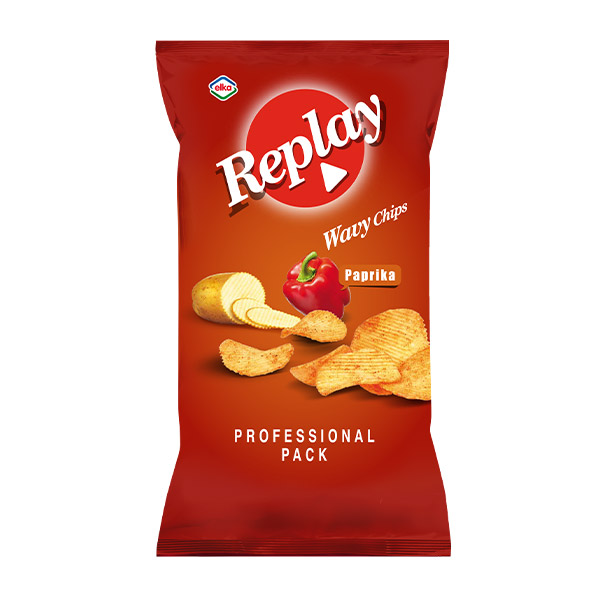 Replay Paprika Chips 270g