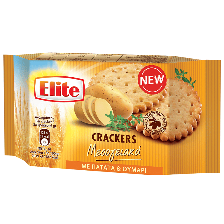 Elite Mediterranean Potato Thyme Crackers