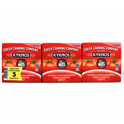Κύκνος Tomato Passata 3x250g