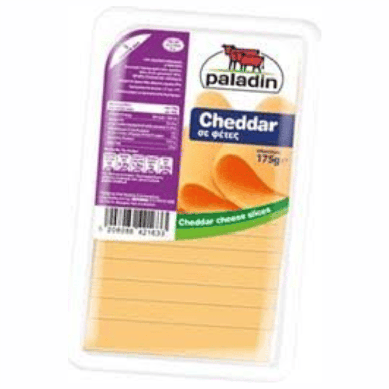Paladin Cheddar Cheese Slices 175g