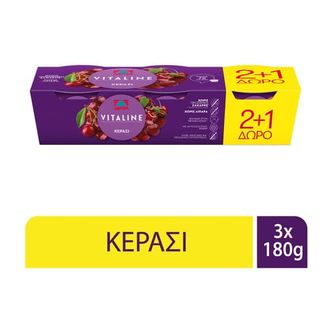 Δέλτα Vitaline Cherry Dessert Multipack