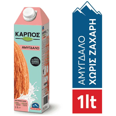 ρόφημα αμυγδάλου χωρίς γλουτένη 1L