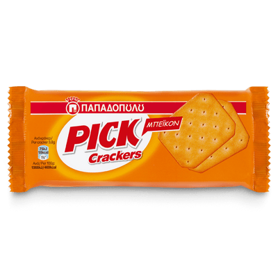 Παπαδοπούλου Pick Crackers Bacon 100g