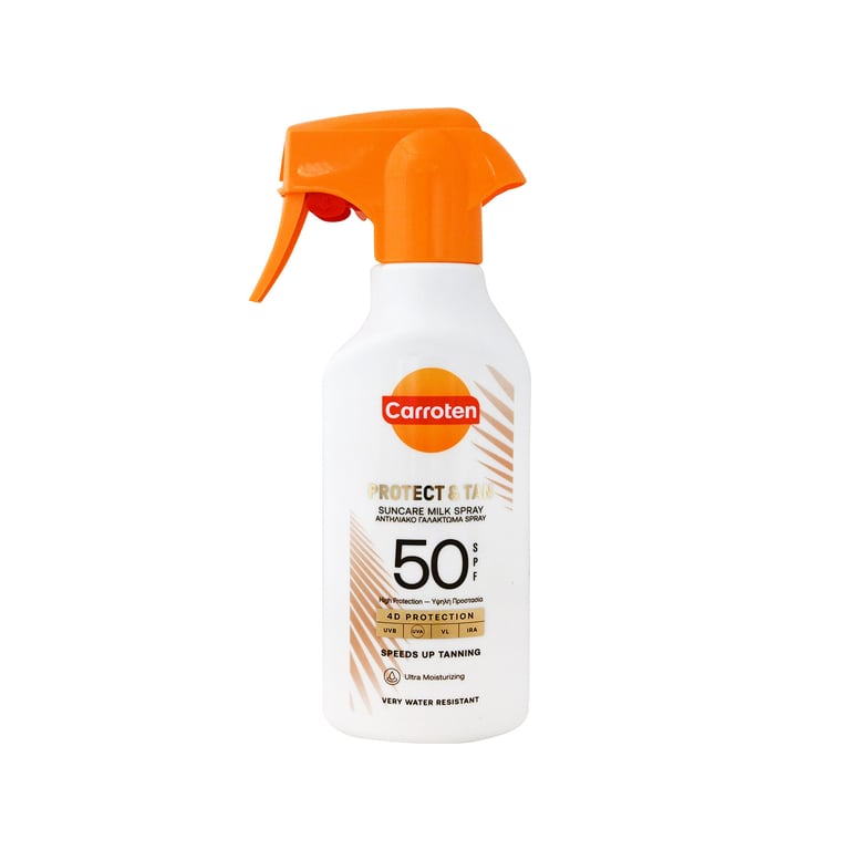 Carroten Tan & Protect Milk Spray SPF50 270ml