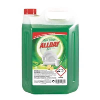 Allday Dish Soap Lemon 4L