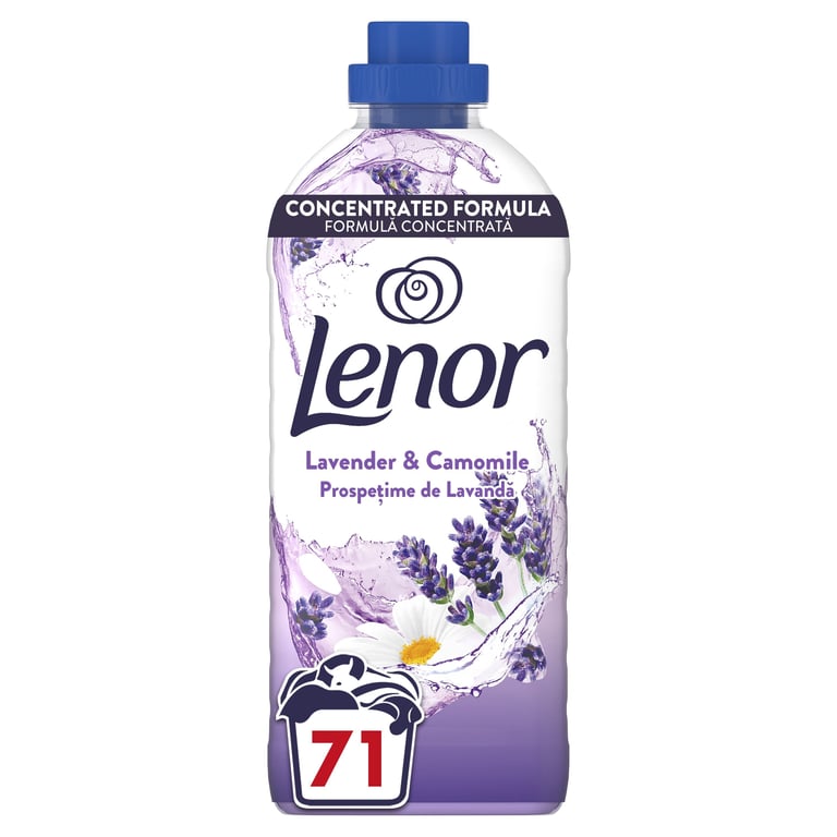 Lenor Concentrated Fabric Softener Caresse Lavender & Chamomile 71 Washes