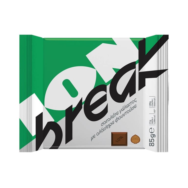 Break Chocolate with Hazelnuts 85g