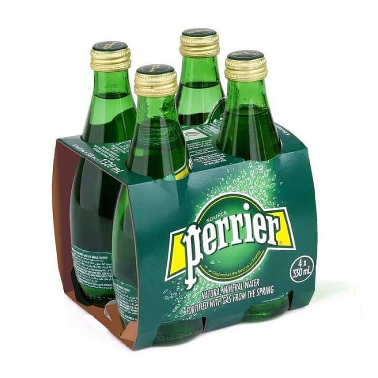 Perrier Sparkling Water 330ml x4