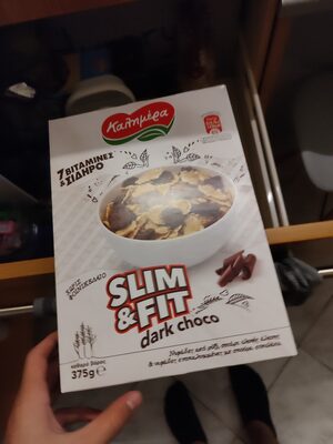 Καλημέρα Slim & Fit Dark Choco Cereals 375g