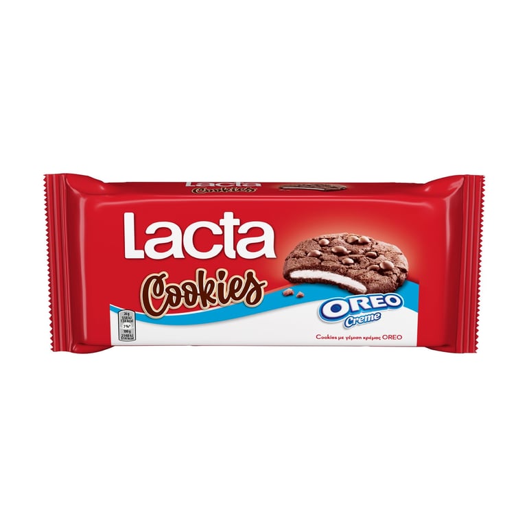 Lacta Oreo Creme Cookies 156g