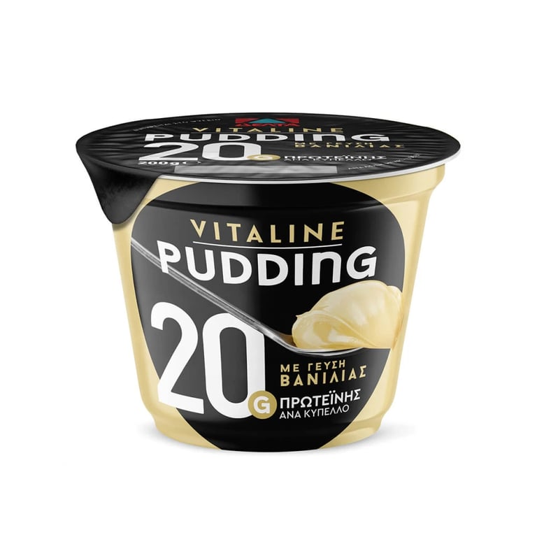Δέλτα Vitaline Pudding Protein Vanilla 200g