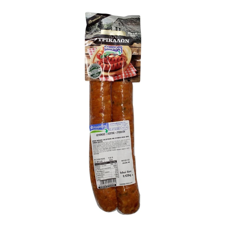 Φλωριδη Pork Sausages Trikala Style 400g