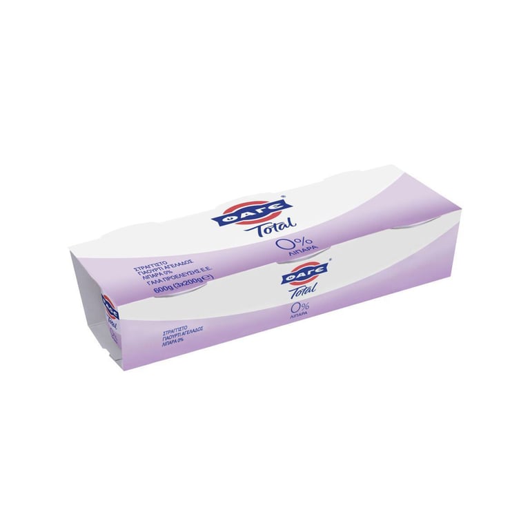 Φάγε Total Yogurt 0% 200gx3