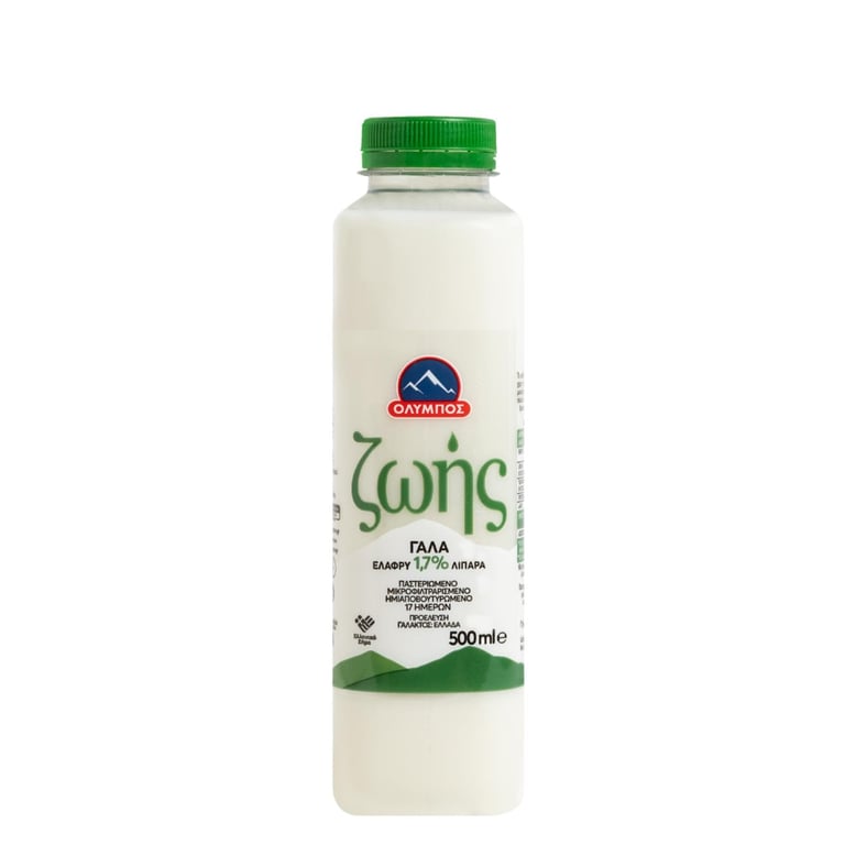 Ολυμπος Life Milk Light Pasteurized 1.5% 500ml