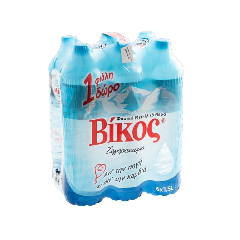 Βικος Natural Mineral Water 1.5L x6