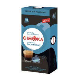 Gimoka Aluminum Capsules Decaffeinato 5.5g x10