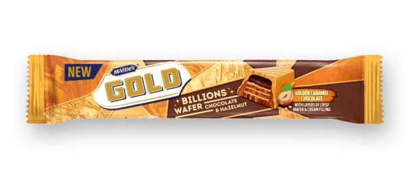 Mcvities Billions Wafer Choco Hazelnut