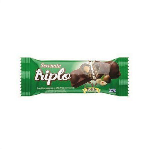 Serenata Triplo Praline Hazelnut & Waffle 50gr