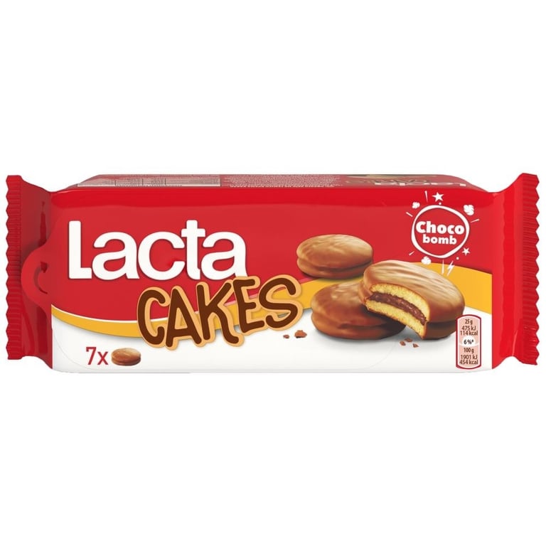 Lacta Choco Bomb Cakes 175g