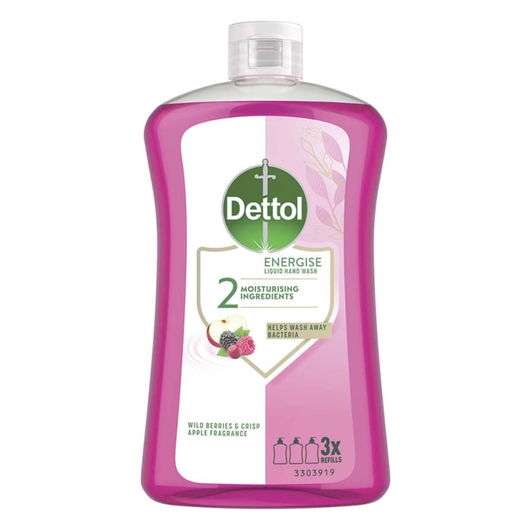 Dettol Liquid Soap Wild Berry Refill