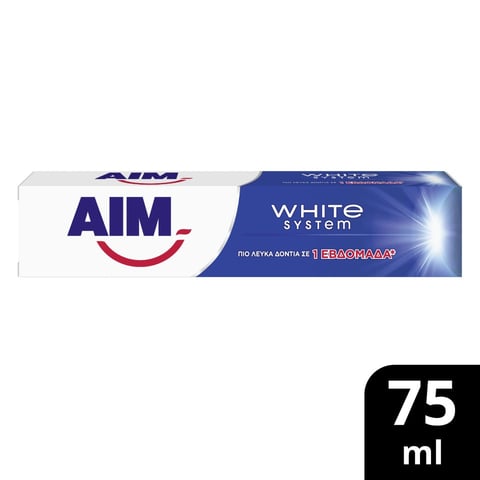 AIM Toothpaste White System 75ml