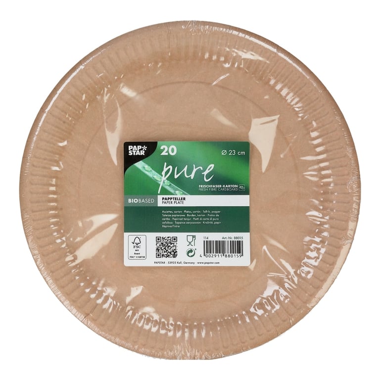 Tessera Paper Plate 23cm 10 Pieces