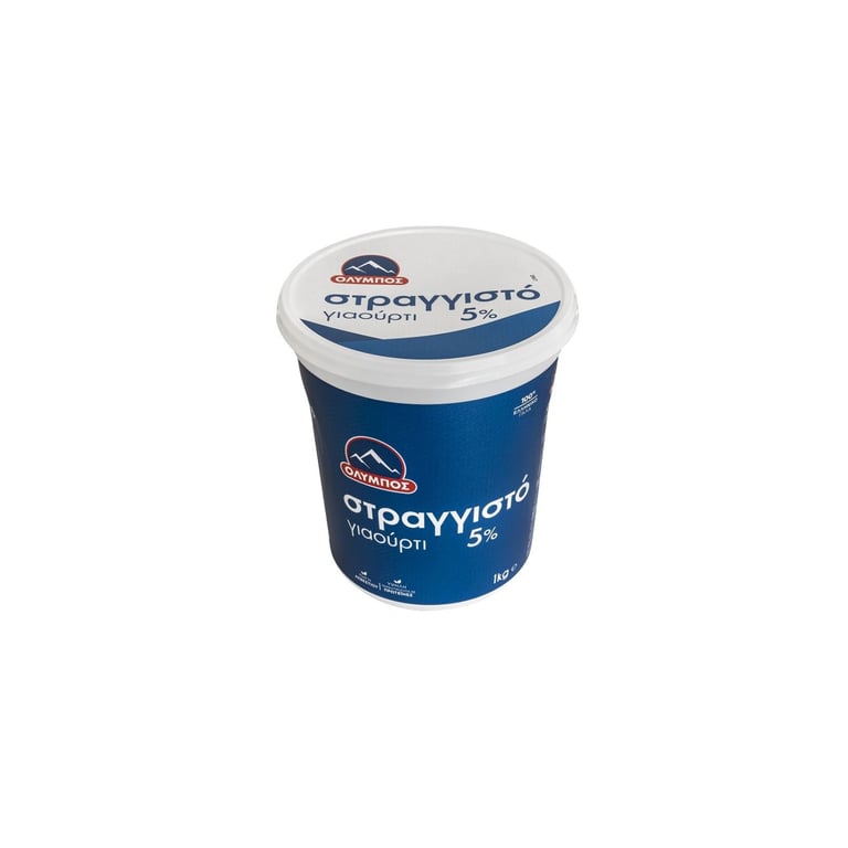 Ολυμπος Strained Yogurt 5% 1kg