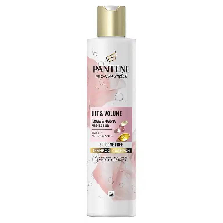 Pantene Shampoo Rose Water Lift & Volume 250ml
