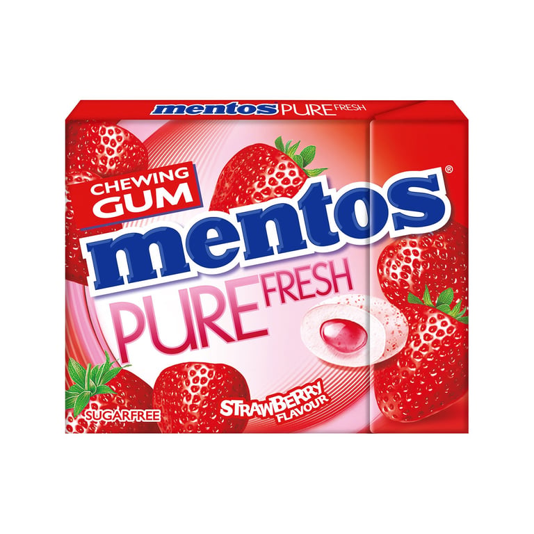 Mentos Pure Fresh Slim Box Strawberry Sugar-free