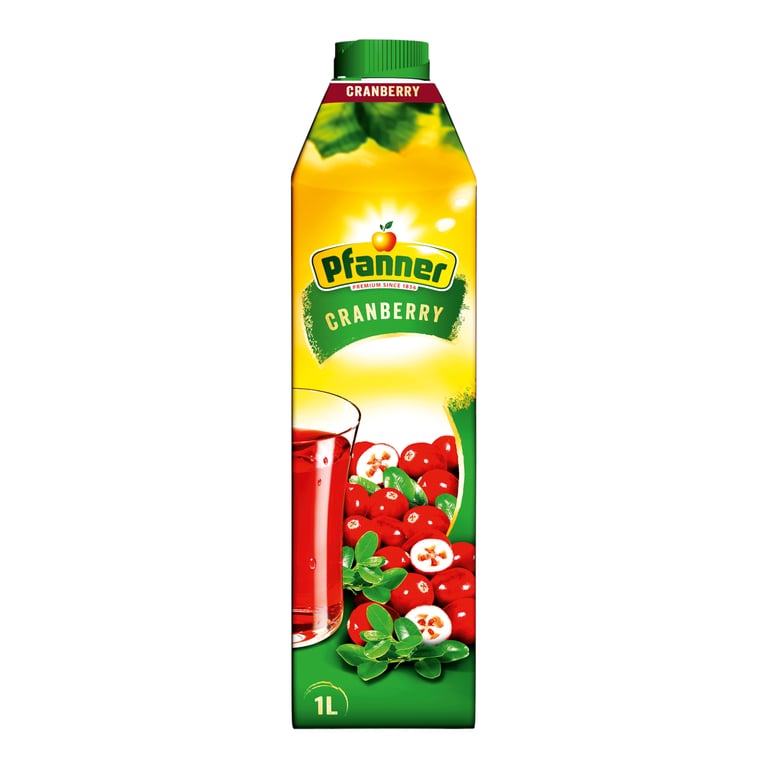 Pfanner Cranberry Fruit Drink 1L