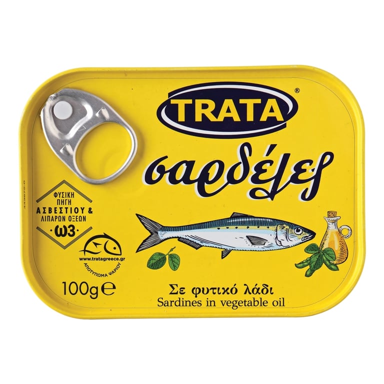 Trata Sardines in Soy Oil 70g