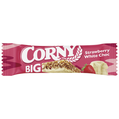Corny Big Strawberry White Chocolate Bar 40g
