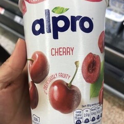 Alpro Soy Plant-based Dessert Cherry 500g